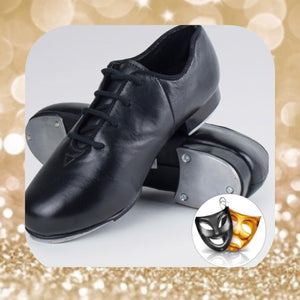 1st Position Leather Tap Shoes