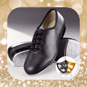 Premium Tele Tone Black Tap Shoes