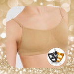 Load image into Gallery viewer, Comfy wear nude bra plus clear straps
